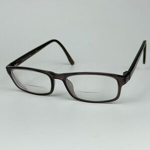 Heartland Jude Unisex Adults Eyeglasses Frame Gray Plastic Full Rim 55-17-142 mm